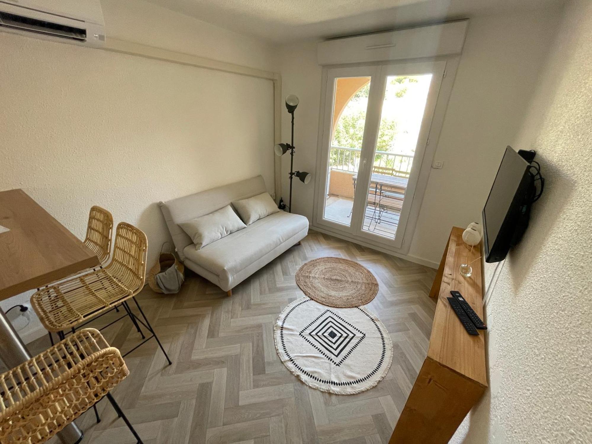 Appartement Cap D'Agde Dans Residence Avec Piscine Exterior foto